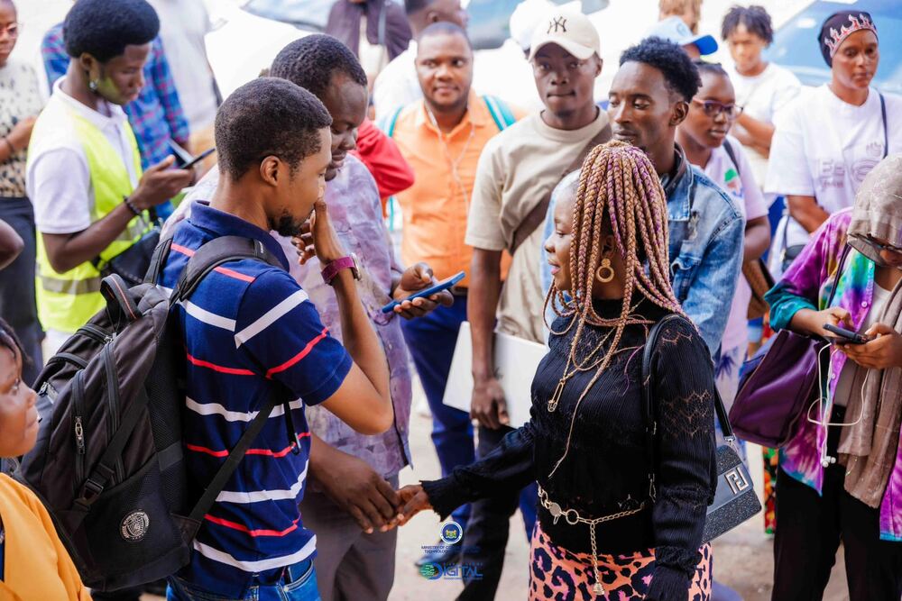 A moment of celebration at Diversity International Academy